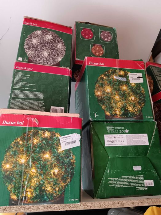 Декоративна LED топка „Buxus bal“ – Ø 23 см