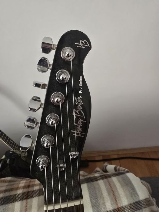 Chitara electrica Harley Benton Fusion-T HH EB BK