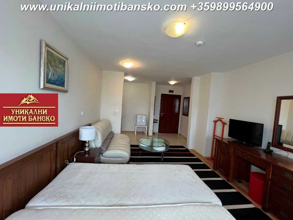 Близко до лифта! Двустаен апартамент за продажба в град Банско