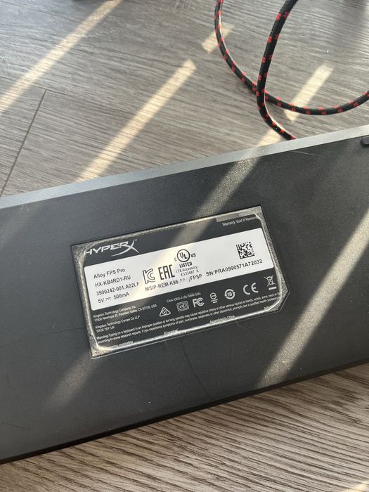 HyperX Alloy FPS PRO keyboard