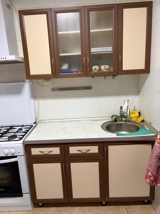 Газ плита Gefest, витяжка Goodwell и мебель