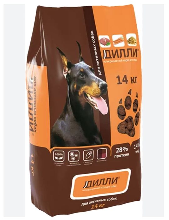 Сухой корм Дилли для собак