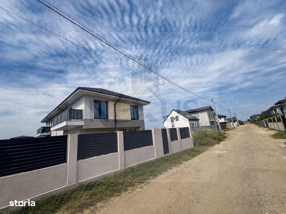 Comuna Berceni - Vilă tip Duplex - strada Miorița - Finisaje premium