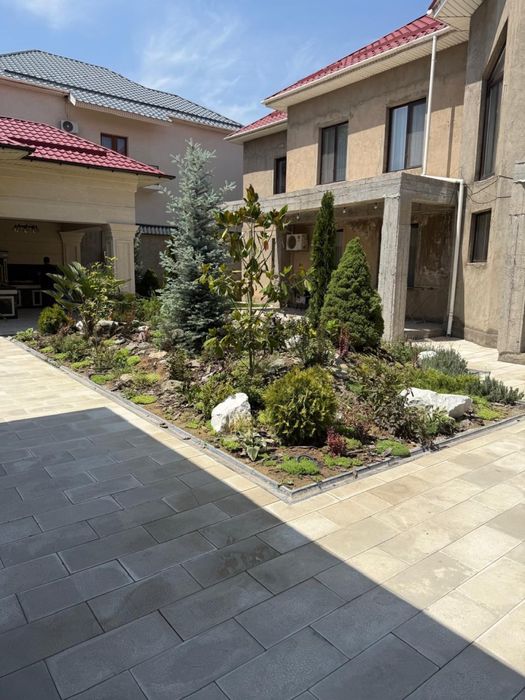 Газон ручной полив