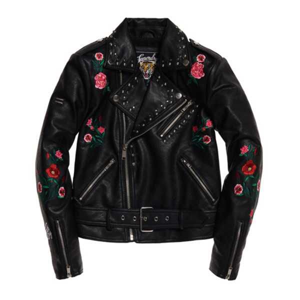 Куртка женская Superdry Georgia Studded Biker Jacket! Новая с бирками!