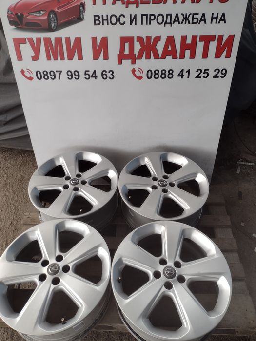 Перфектни 18-5х105 ЕТ38 7j  Opel Mokka