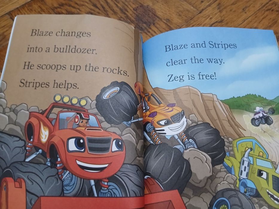 Carti engleza Peppa, Blaze, KungFu Panda