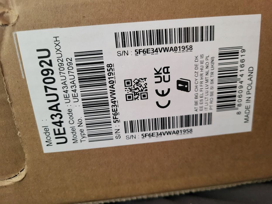 Tv smart Samsung 43 inch,defect