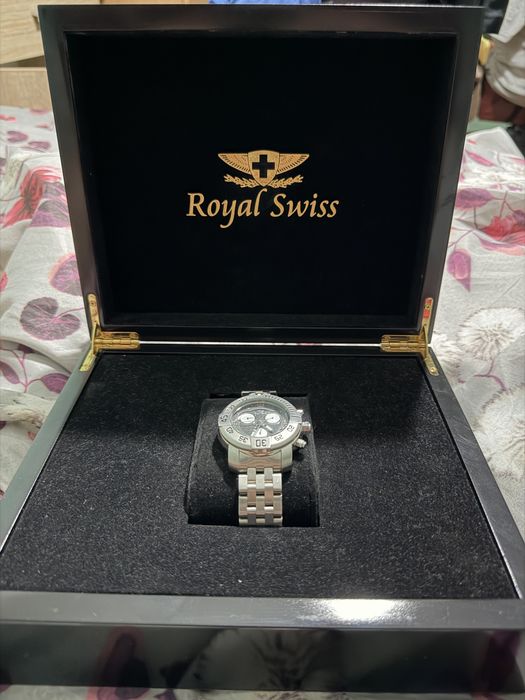 Ceas Royal Swiss original – cutie și acte