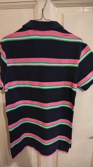 Tricou in dungi mov cu negru Polo Ralph Lauren - Marime M