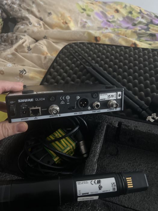 Vand microfon original Shure QLX beta58 ca nou