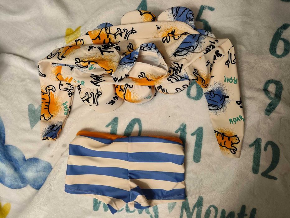 Set de baie nou nout bebe 2 piese 6-9 luni (74)