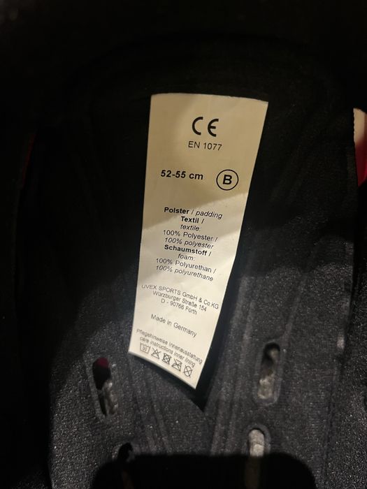 Каска Uvex 52-55 см