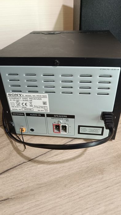 SONY микро музикална система, мини уредба , USB  FM   CD  Mp3   AUX