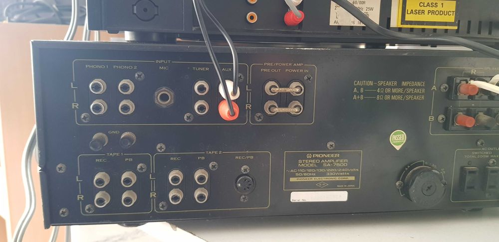 Pioneer SA 7500 amplificator stereo vintage audiophile vinil statie