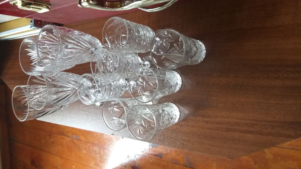 Срочно! Хрустальные рюмки и стопки