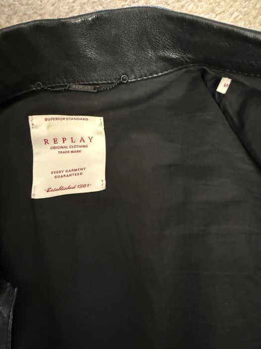 Дамско кожено яке Replay