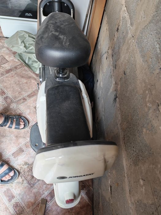 Электра мопед на ходу