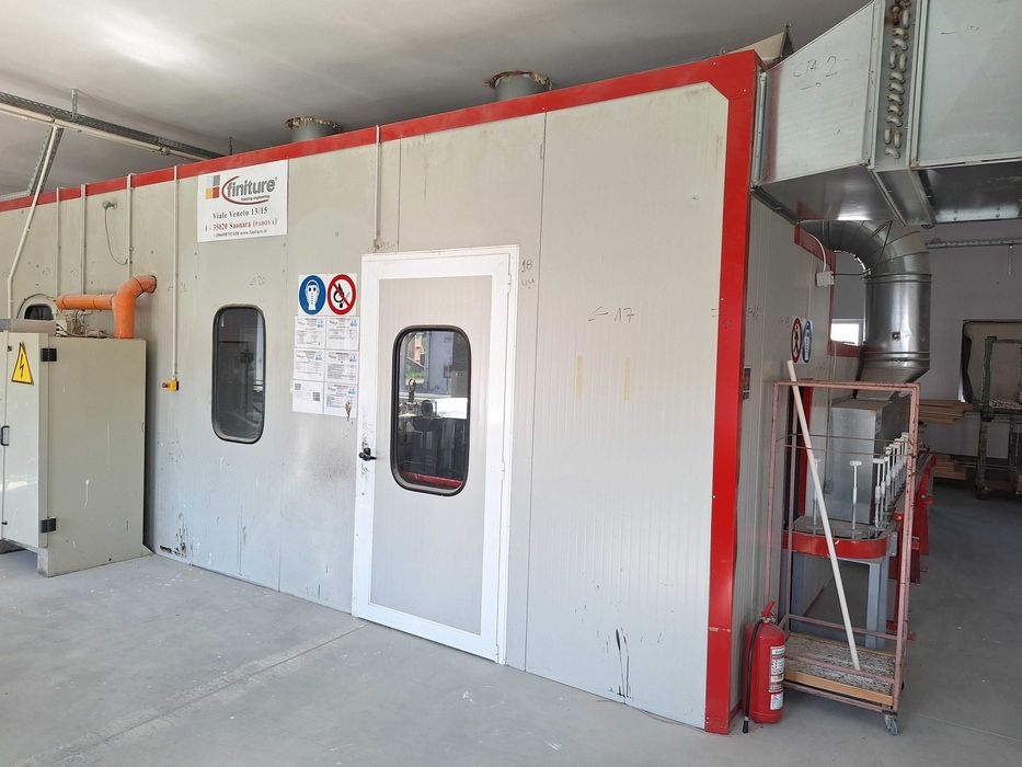 Linie automata de vopsit elemente mici FINITURE Italia