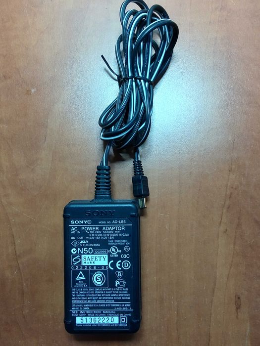 Incarcator camera foto original Sony AC-LS5 4.2V 1.5A