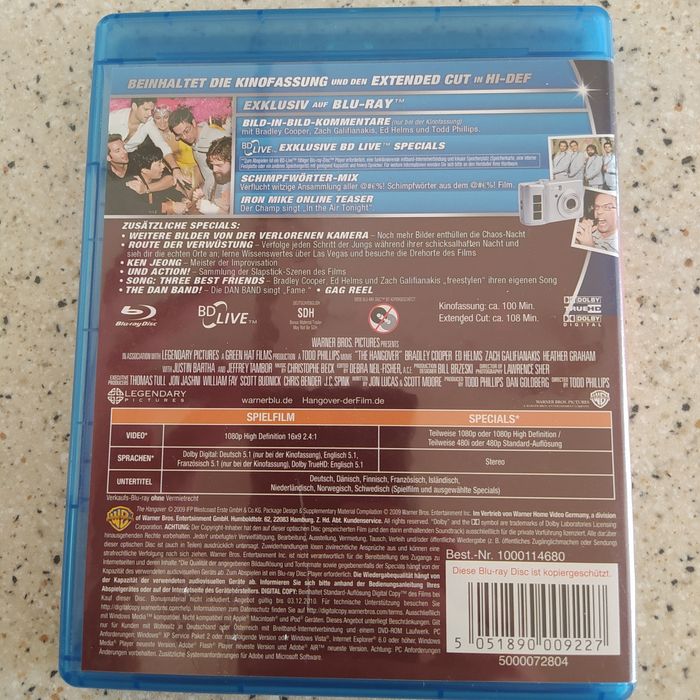 Blu-Ray филми Hangover & Men in Black III