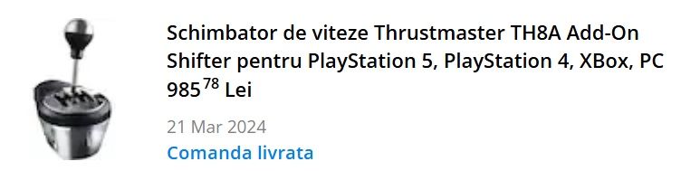Vand set Thrustmaster stare perfecta