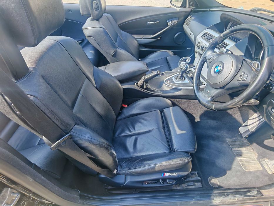 2009 BMW E64 635d Cabrio decapotabila Facelift 3.0 bi-turbo 286 cp automata volan dreapta acte de Bulgaria BG schimb / variante X5 SERIA 7 E38 SUV