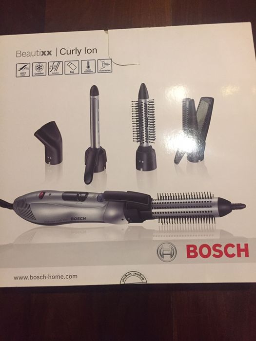 Фен BOSCN новый, с сумкой футляр, 5 насадок