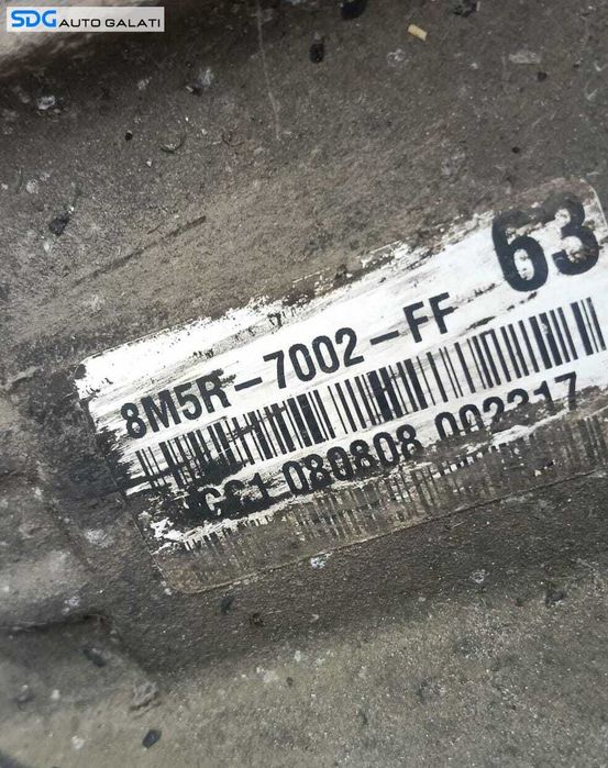 Cutie de Viteze Manuala 6 Trepte Volvo V50 2.0 TDCI 2004 - 2012 Cod 8M5R-7002-FF 6M2R-7F096-EC [M9855]