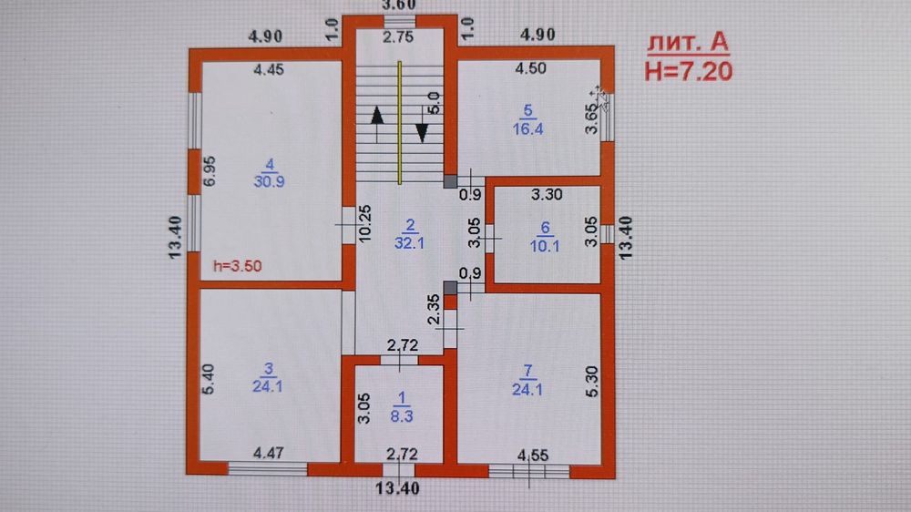Продается дом в черновой отделке