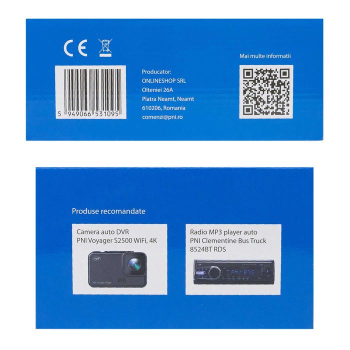 GPS auto camion PNI gata de drum - harti noi, foarte rapid