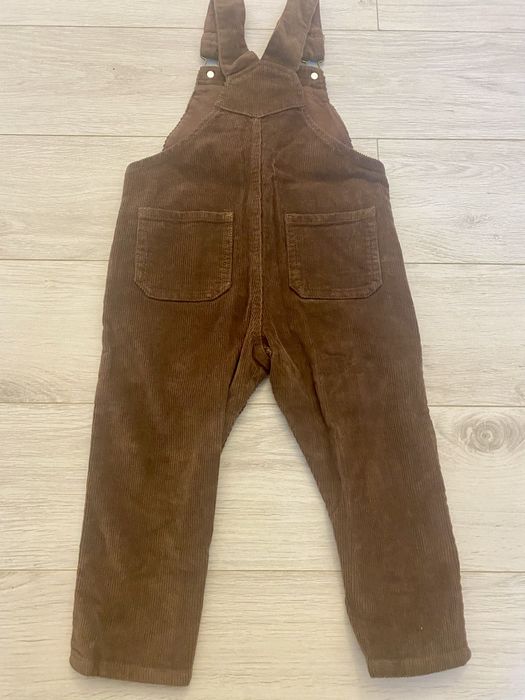 Salopeta noua raiat catifelat marimea 98