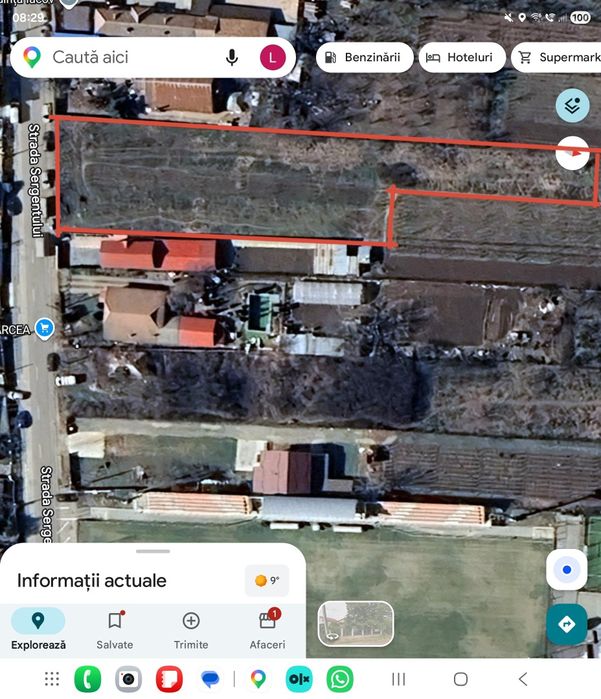 De Vânzare Teren Carcea Stadion