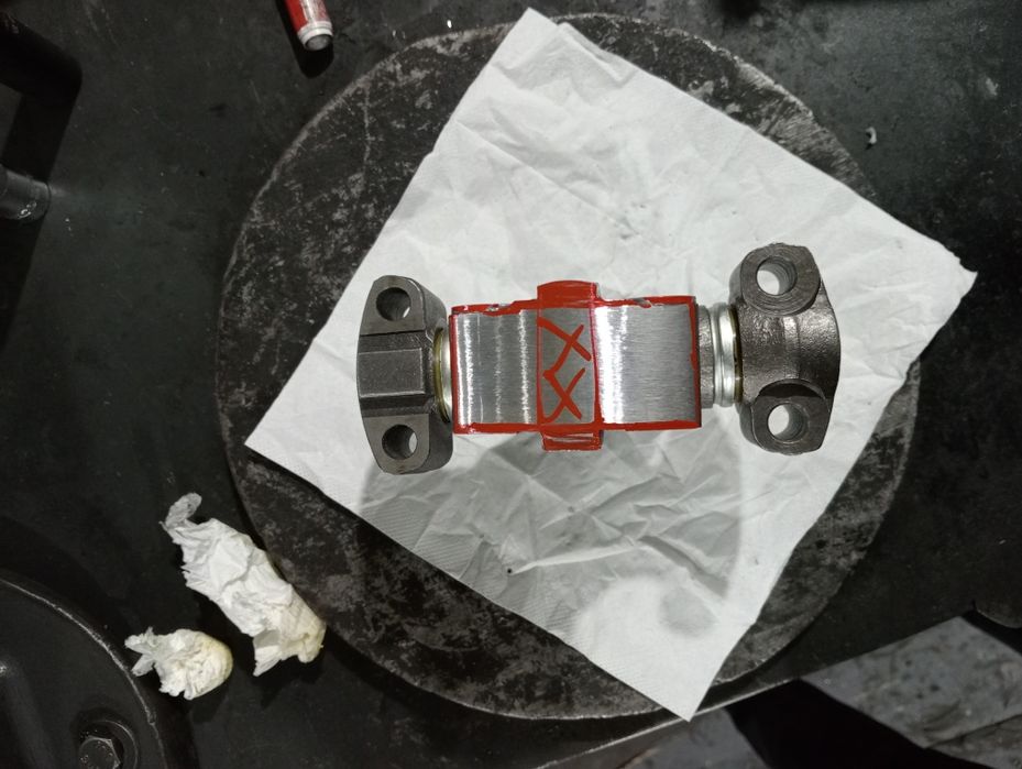 Cruce cardanica mecanica pentru ansamblu dublu