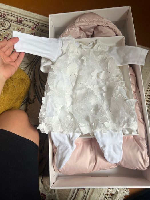 Конвертт на выписку с платьем