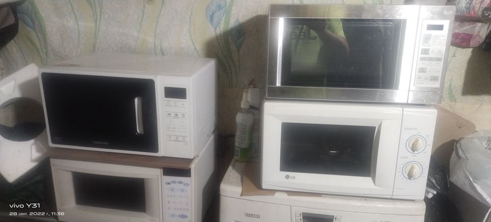 Микроволновая печь.  В хорошем рабочем состоянии, от 10000тг и выше