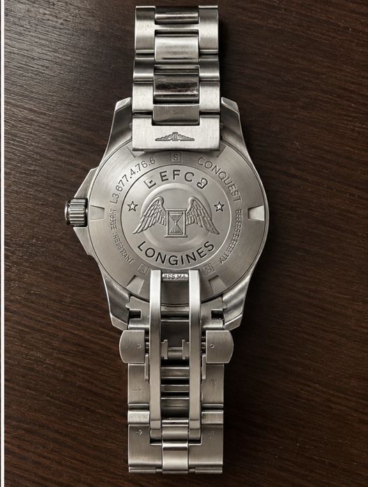Оригинальные швейцарские часы Longines Conquest Automatic.