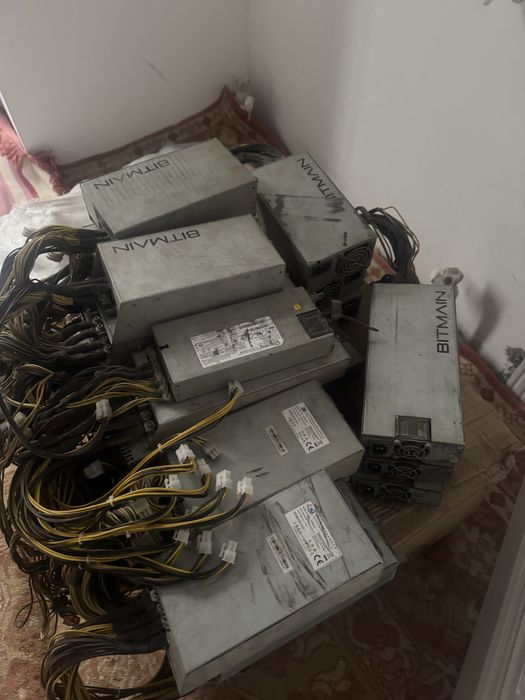 Продам блоки питания и кулера