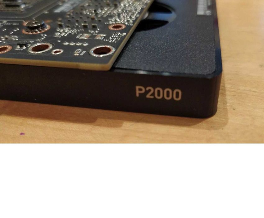 Видеокарта Nvidia Quadro P2000 5GB DDR5, 160 bit