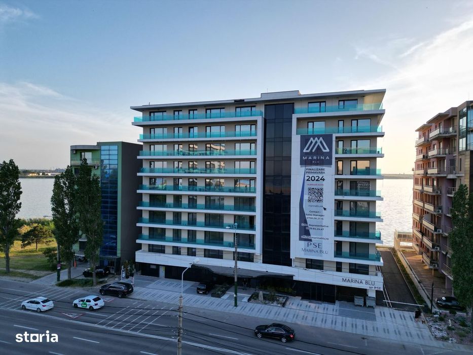 Studio dublu Marina Blu Mamaia cu vedere la lac — fotografia 1