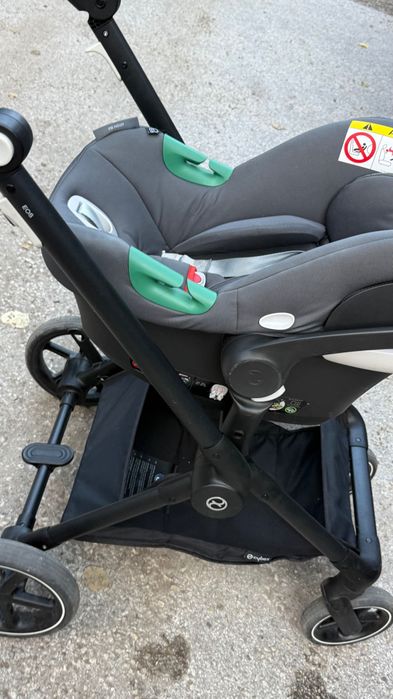Бебешка количка cybex eos basic blk