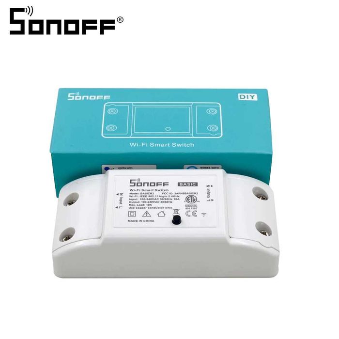 SONOFF WiFi смарт рела (ключ) 10А/2200W sonoff соноф SONOFF Basic