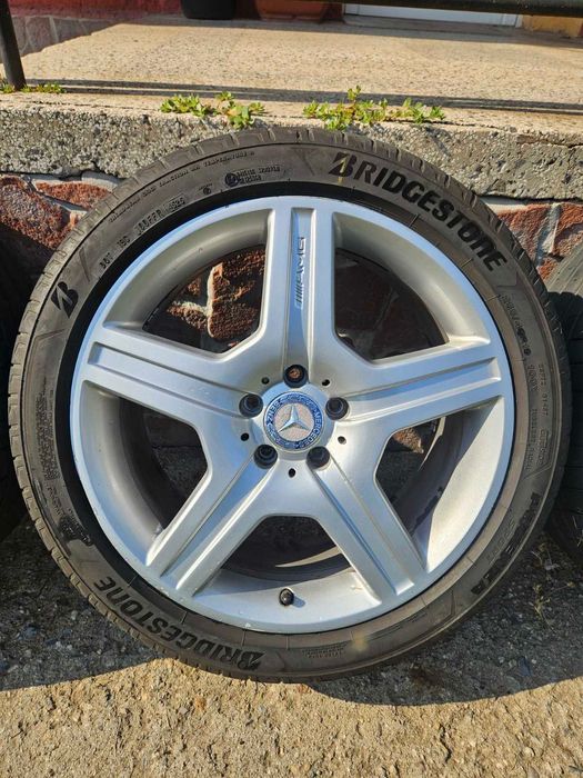 19 AMG Джанти с BRIDGESTONE 255/40/19. DOT4525