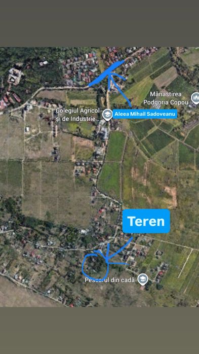 Teren 4200mp Copou-Viticultori