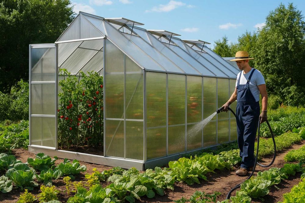 Поликарбонатни оранжерии  - 2 модела