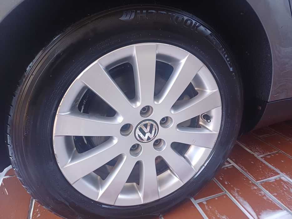 Jante 5×112 R16 cu anvelope de vară