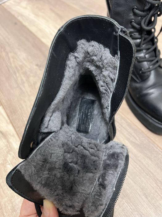 Зимние ботинки на меху