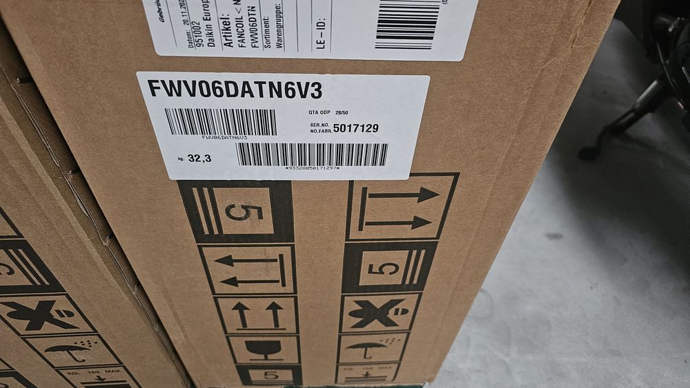 Daikin конвектор 6kw