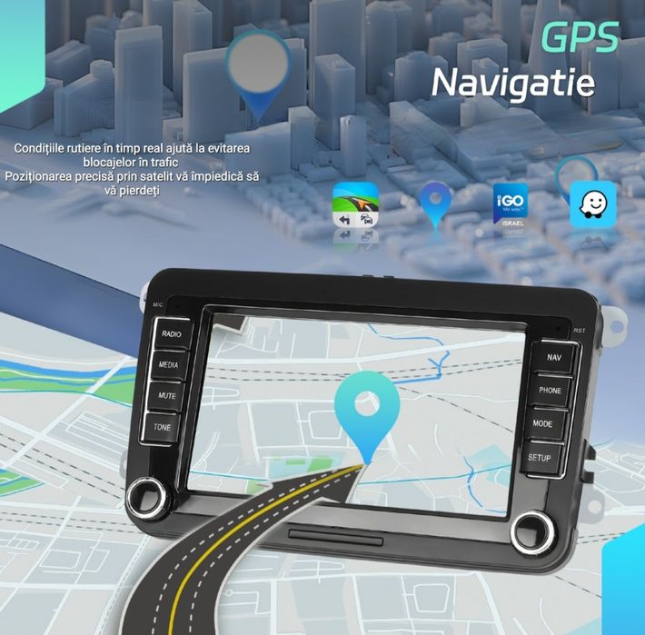 Мултимедия Carplay и Android Auto за VW, Seat,  Shkoda