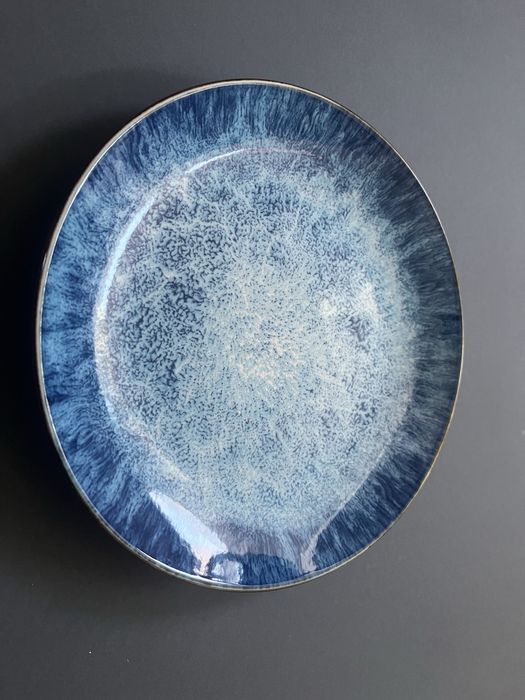 Комплект от 4 сини чинии